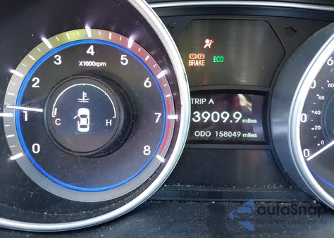 2011 Hyundai Sonata Se 2.0T z USA, uszkodzony, nr VIN 5NPEC4AB8BH193573